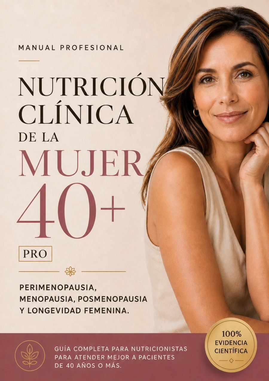 Portada Nutrición Clínica de la Mujer 40+ PRO