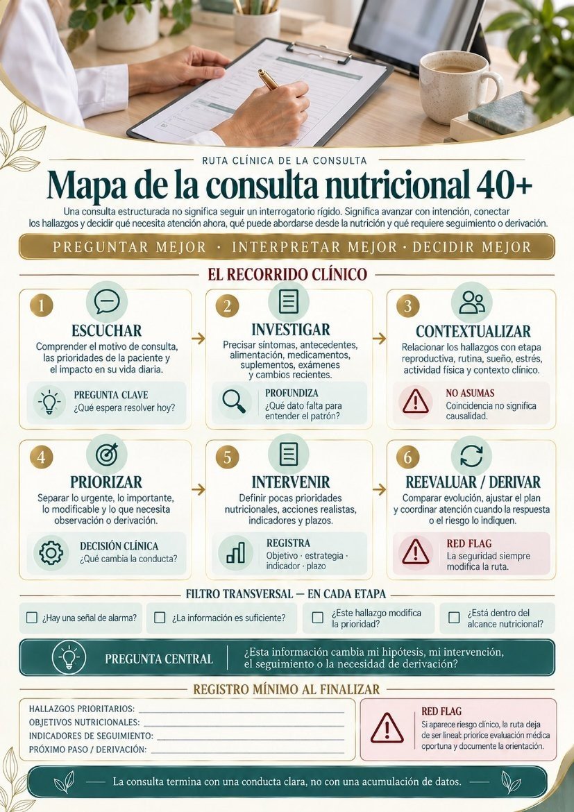 Página interna: mapa de la consulta