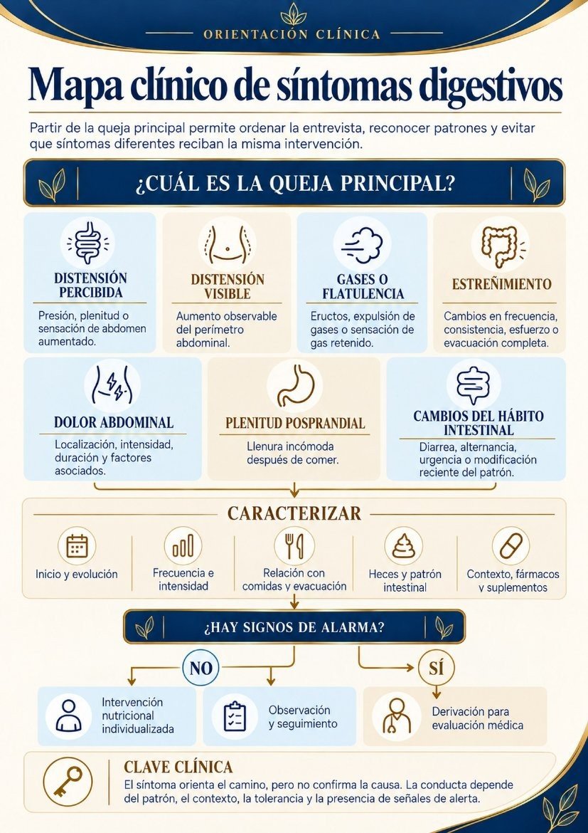 Página interna: mapa de síntomas digestivos