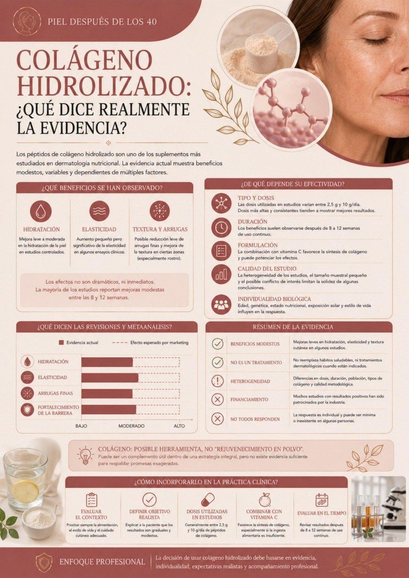 Página interna: colágeno hidrolizado, qué dice la evidencia