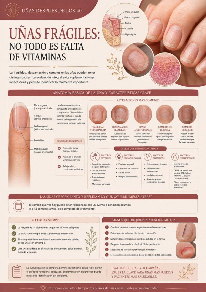 Página interna: uñas frágiles, no todo es falta de vitaminas