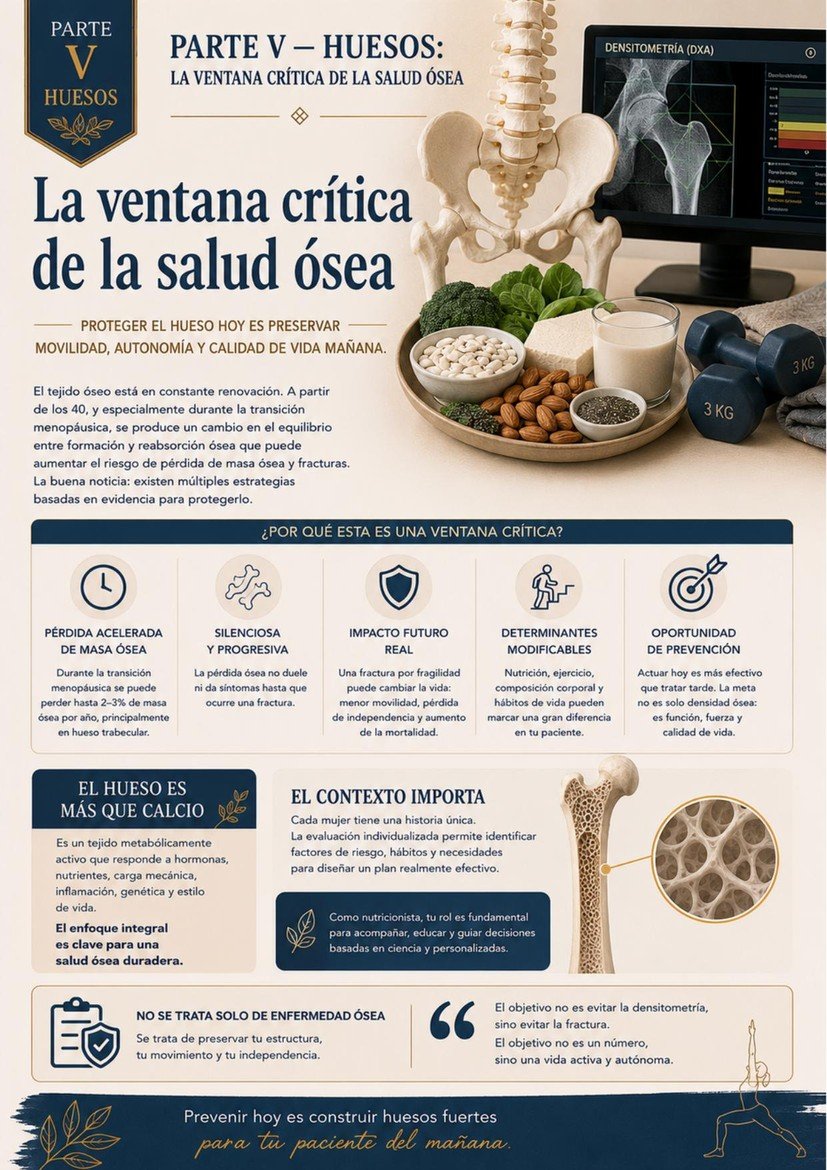 Apertura de la Parte V: huesos, la ventana crítica de la salud ósea